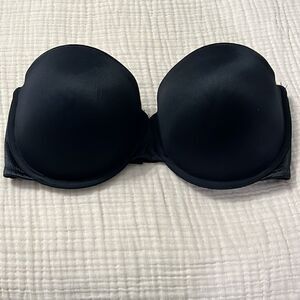 Ellen Tracy Lightly Lined Strapless Bra with underwire sz 38DD